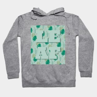 Leaf Pattern Green Nature T-Shirt Shirt Tee Hoodie